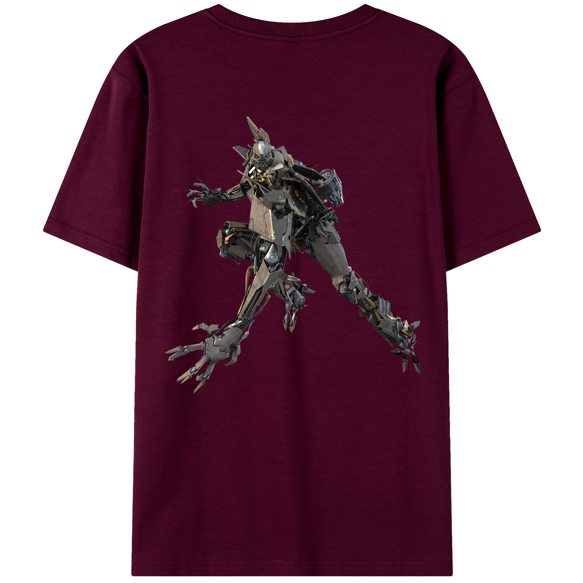 （画像用） Transformers トランスフォーマー レディース半袖Tシャツ(バックプリント)